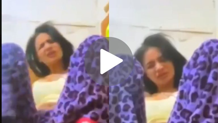 Photo from the leaked video of God's daughter on social media.