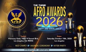 5th Annual Afro Awards 2026: Taiwo Oduala Announces Date, Venue and Theme